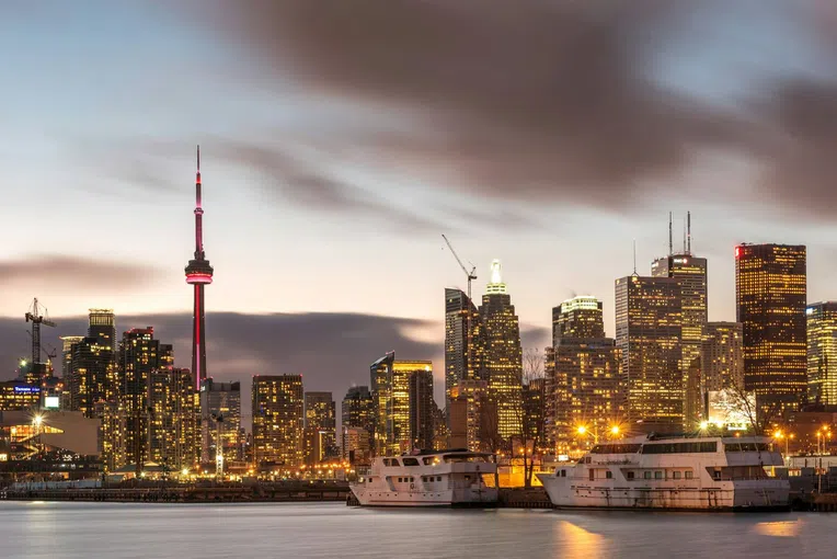 Cidade de Toronto no Canada