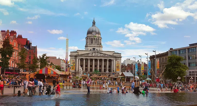 Verão na Europa: Nottingham