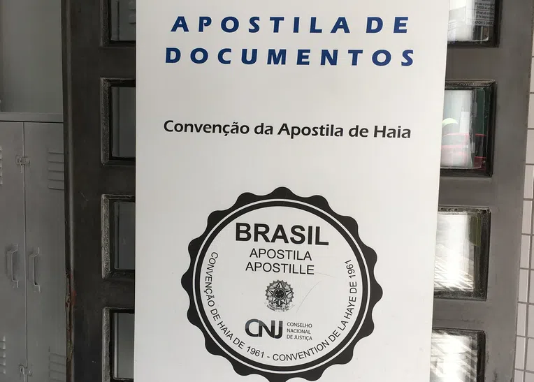 Apostila de Haia é feita em cartórios