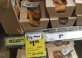 Frango com batatas fritas
