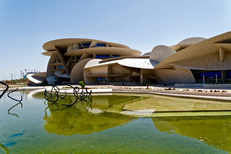 O Museu Nacional do Catar é um dos melhores museus da Ásia