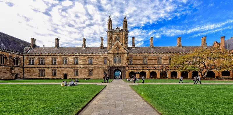 Universidade de Sydney: uma das mais importantes da Austrália